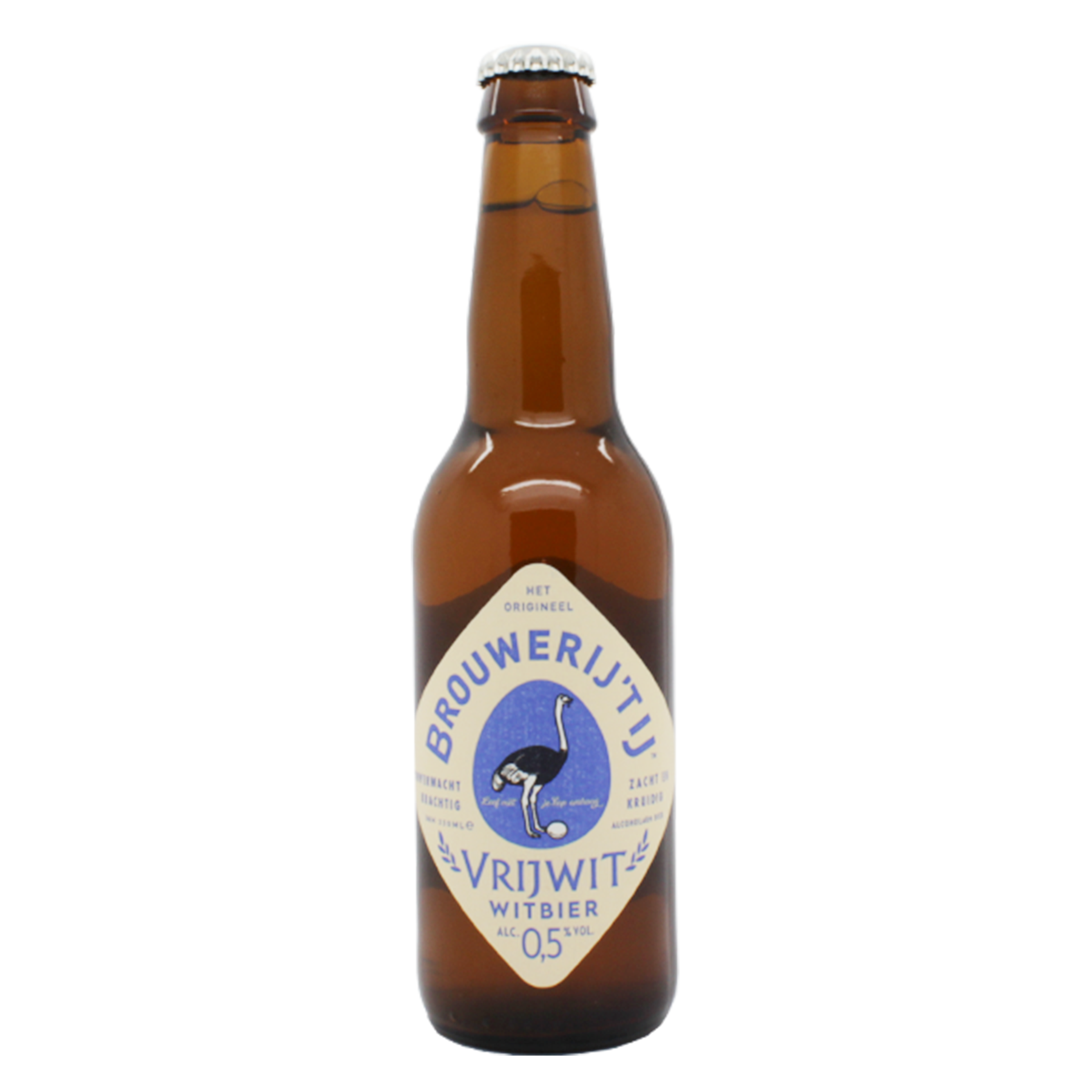 Brouwerij 't ij Vrijwit Witbier alcoholvrij Brouwerij 't ij Vrijwit Witbier alcoholvrij
